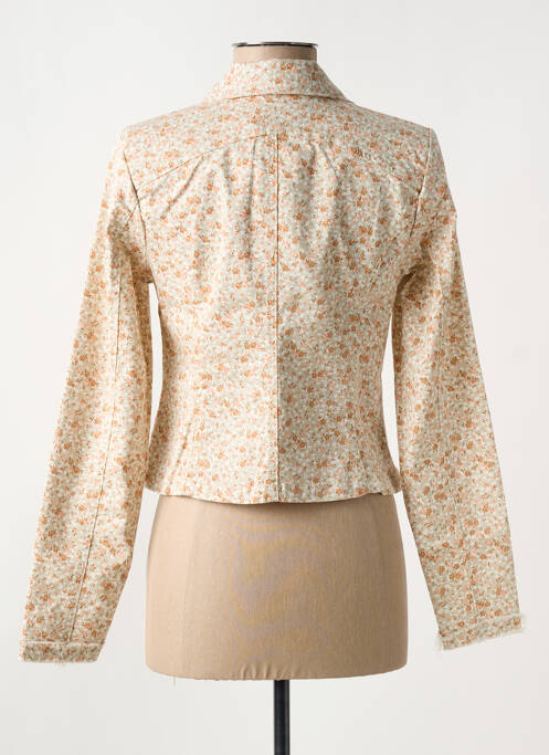 Veste casual col chemisier beige CREAM femme