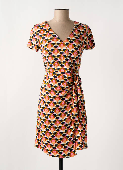 Robe courte orange LOLA ESPELETA pour femme