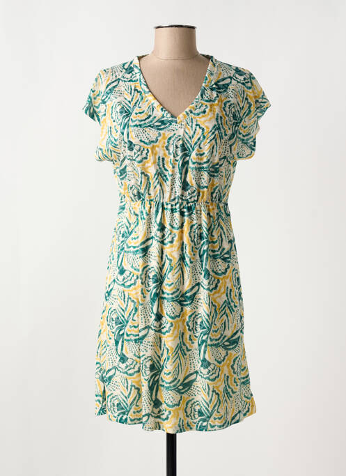 Robe courte vert LOLA ESPELETA pour femme