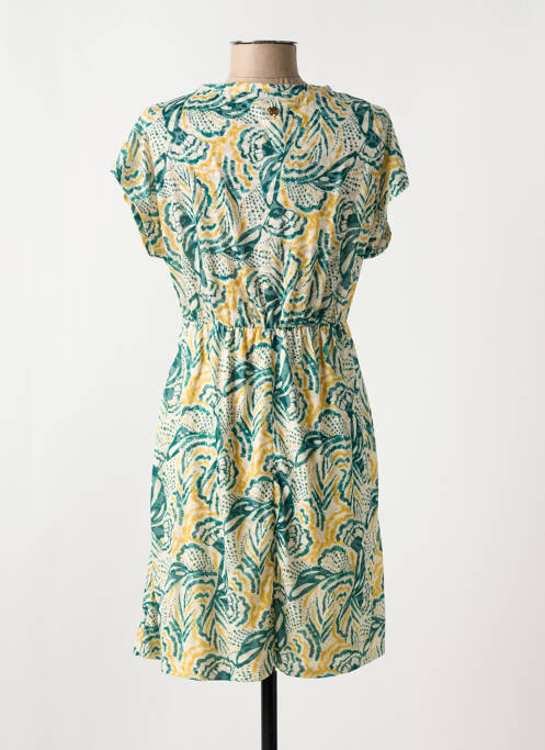 Robe courte vert LOLA ESPELETA pour femme