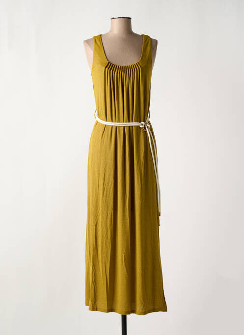 Robe longue vert LOLA ESPELETA pour femme