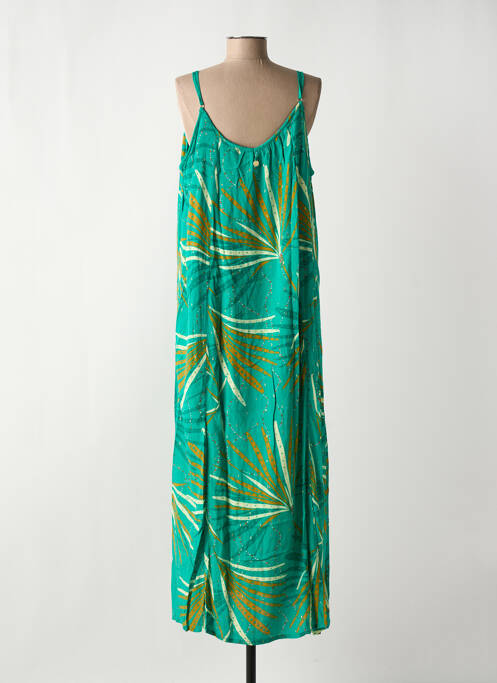 Robe longue vert LOLA ESPELETA pour femme