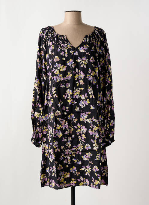 Robe mi-longue noir CREAM pour femme