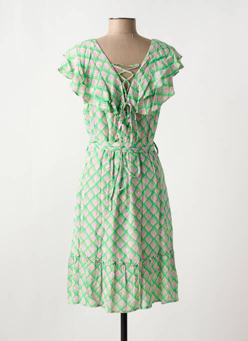 Robe mi-longue vert FRACOMINA pour femme