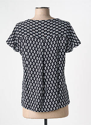 Chemisier manches courtes manches courtes noir CONCEPT K femme
