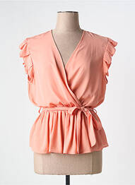 Top manches courtes manches courtes orange XT STUDIO femme