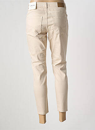 Pantalon 7/8 stretch taille normale beige CREAM femme