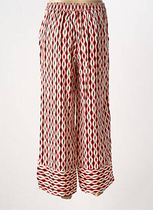 Pantalon 7/8 taille haute taille haute orange LOLA ESPELETA femme
