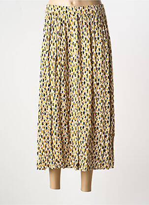 Jupe longue coupe évasée jaune LOLA ESPELETA femme