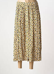 Jupe longue coupe évasée jaune LOLA ESPELETA femme