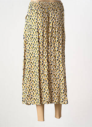 Jupe longue coupe évasée jaune LOLA ESPELETA femme