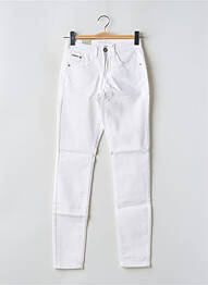 Jeans coupe slim stretch taille normale blanc CREAM femme