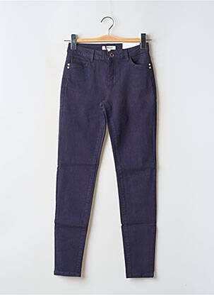 Jeans skinny taille normale taille normale bleu MORGAN femme