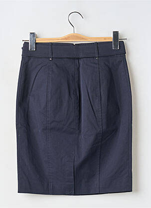 Jupe courte poches bleu MORGAN femme