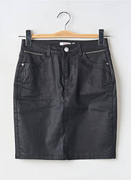 Jupe courte poches noir MORGAN femme