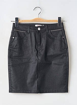 Jupe courte poches noir MORGAN femme