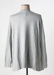 Gilet manches longues gris CONCEPT K pour femme seconde vue