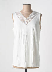 Débardeur blanc CREAM pour femme seconde vue