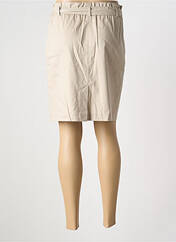 Jupe courte beige JULIE GUERLANDE pour femme seconde vue