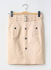 Jupe courte beige MORGAN pour femme seconde vue
