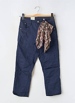 Pantacourt bleu CREAM pour femme