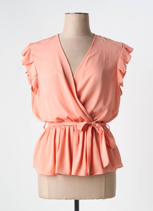 Top manches courtes manches courtes orange XT STUDIO femme