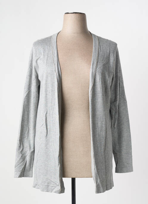 Gilet manches longues stretch gris CONCEPT K femme