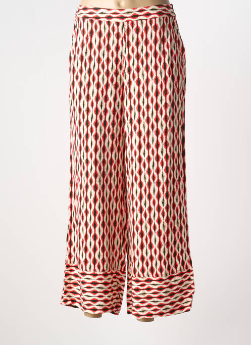 Pantalon 7/8 taille haute taille haute orange LOLA ESPELETA femme