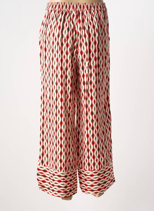 Pantalon 7/8 taille haute taille haute orange LOLA ESPELETA femme