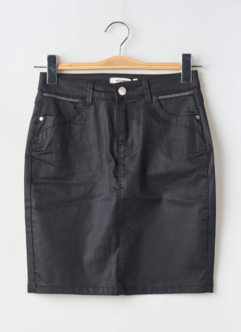 Jupe courte poches noir MORGAN femme