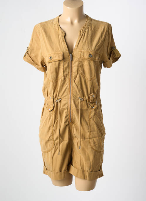 Combishort marron EVA KAYAN pour femme