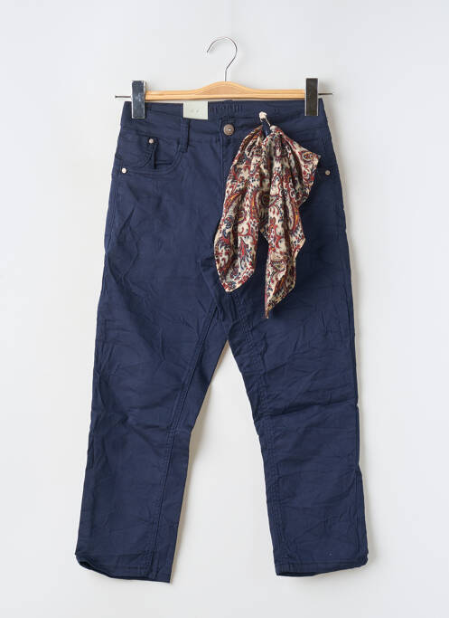 Pantacourt bleu CREAM pour femme