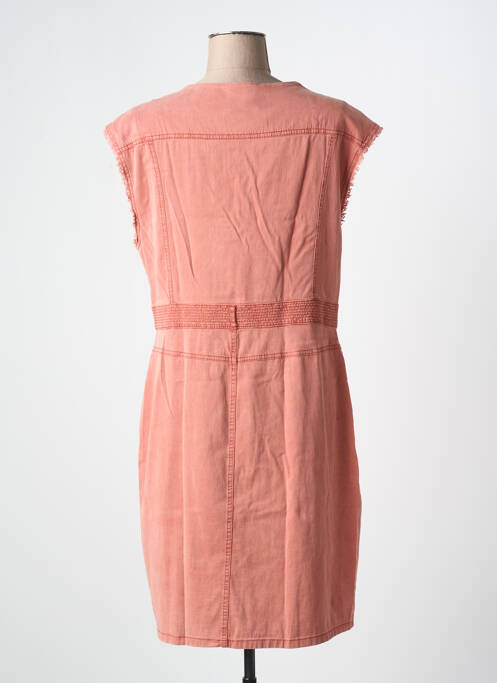 Robe mi-longue orange EVA KAYAN pour femme