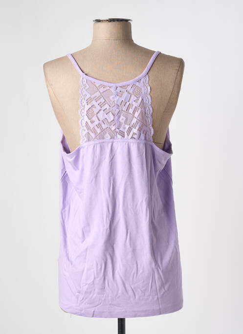 Top violet CREAM pour femme