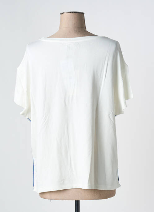 T-shirt beige BARBARA LEBEK pour femme