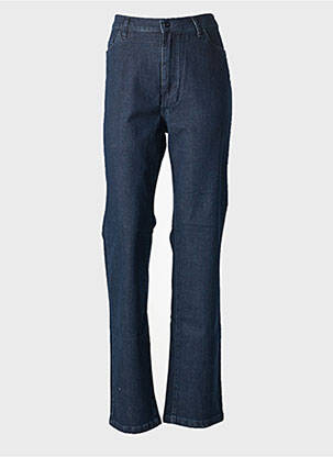 Jeans coupe slim tissage brut taille normale bleu LCDN femme
