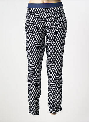 Jegging tissage popeline taille haute noir CONCEPT K femme