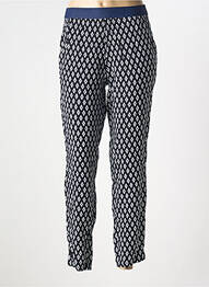 Jegging tissage popeline taille haute noir CONCEPT K femme