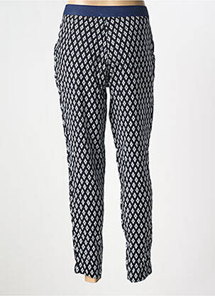 Jegging tissage popeline taille haute noir CONCEPT K femme