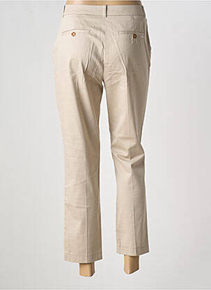 Pantalon chino taille basse taille basse beige JULIE GUERLANDE femme