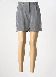 Short taille à pinces taille haute noir XT STUDIO femme