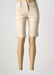 Bermuda beige CREAM pour femme seconde vue