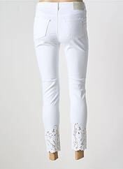 Jeans skinny blanc FRACOMINA pour femme seconde vue