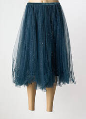 Jupe mi-longue bleu CREAM pour femme seconde vue
