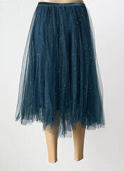 Jupe mi-longue bleu CREAM pour femme seconde vue