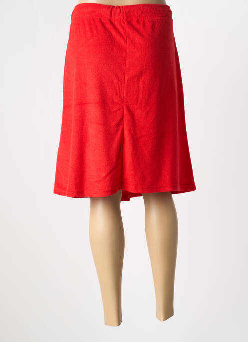 Jupe mi-longue taille normale rouge CREAM femme