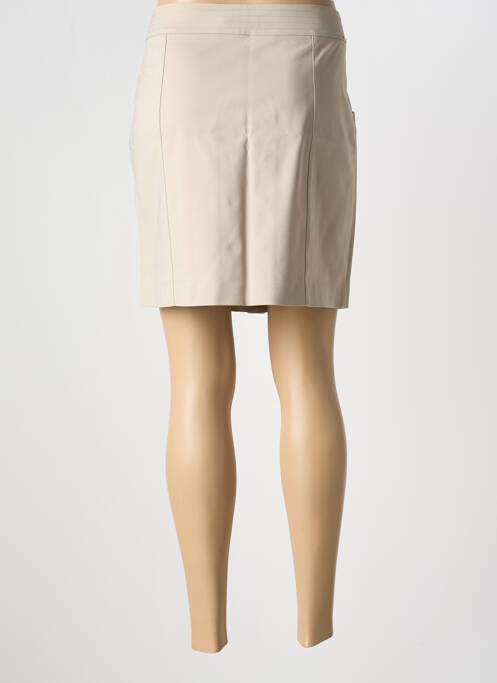 Mini-jupe beige MORGAN pour femme