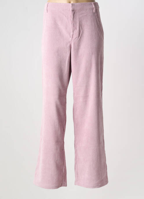 Pantalon droit rose CREAM pour femme