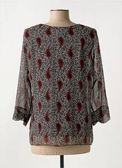 Blouse noir GEVANA pour femme seconde vue