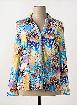 Chemisier bleu TINTA pour femme